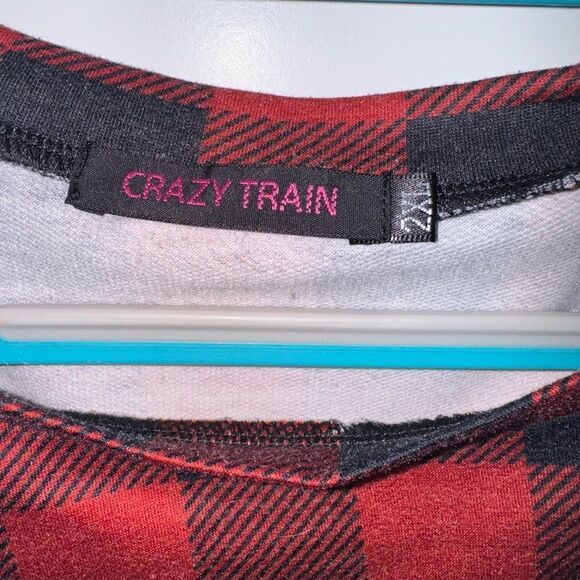 CRAZY TRAIN BRAND WOMENS TOP - Picture 2 of 5